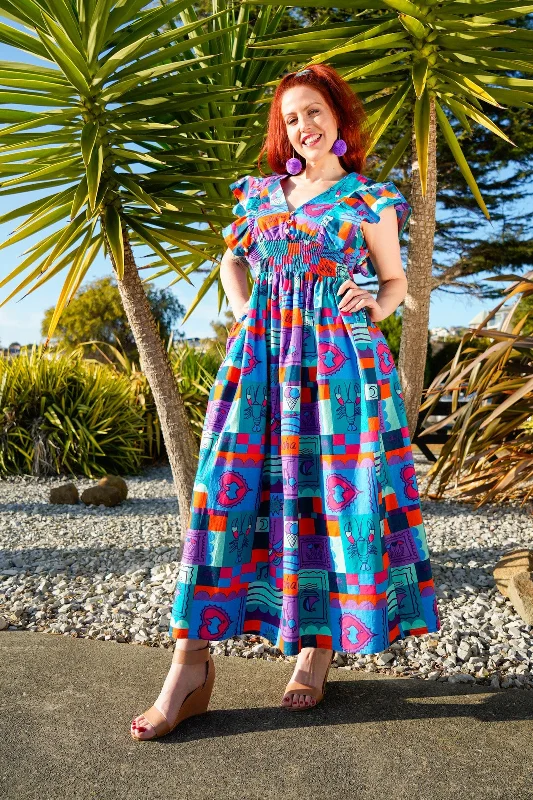 Natalia Maxi Dress Elegant Tiered Maxi Dress