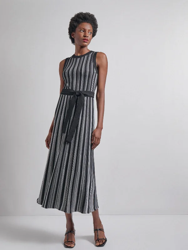 Modern Fit Sleeveless Soft Ribbed Knit Belted Maxi Dress Trendy Maxi Dress with Lace Modern Fit Sleeveless Soft Ribbed Knit Belted Maxi Dress Trendy Maxi Dress with Lace