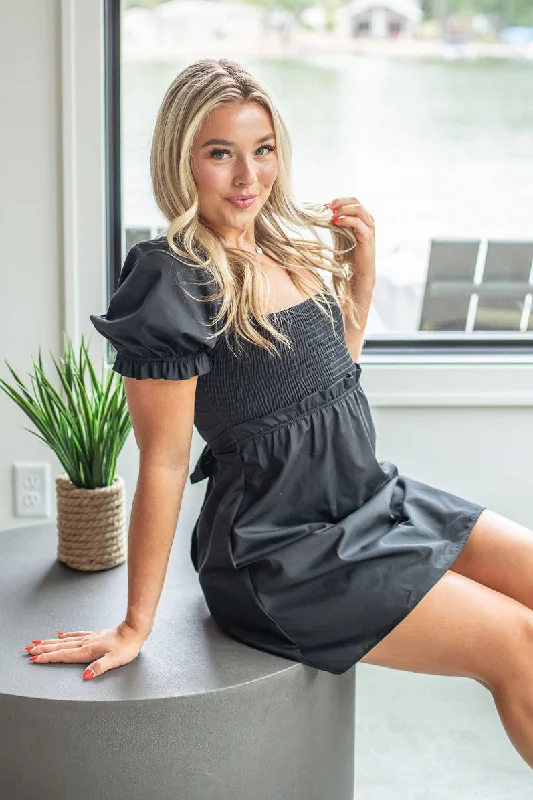 Broken Heart Mini Dress Cozy Ribbed Mini Dress