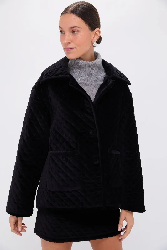 Black Marley Jacket Herringbone Jacket Checkered Jacket Solid Jacket