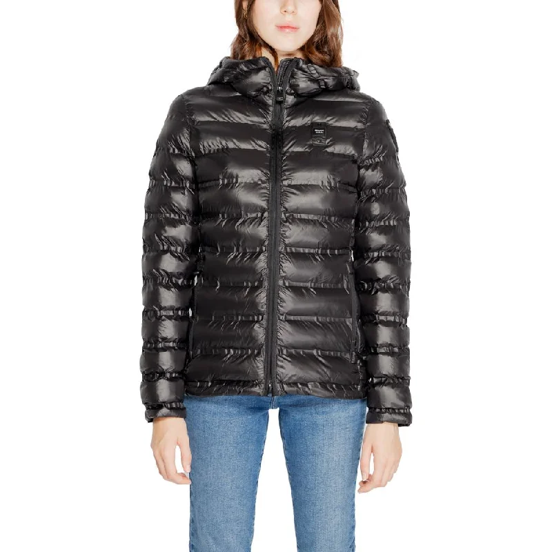 Blauer Black Polyamide Jackets & Coat Chenille Fabric Brocade Fabric Lace Fabric
