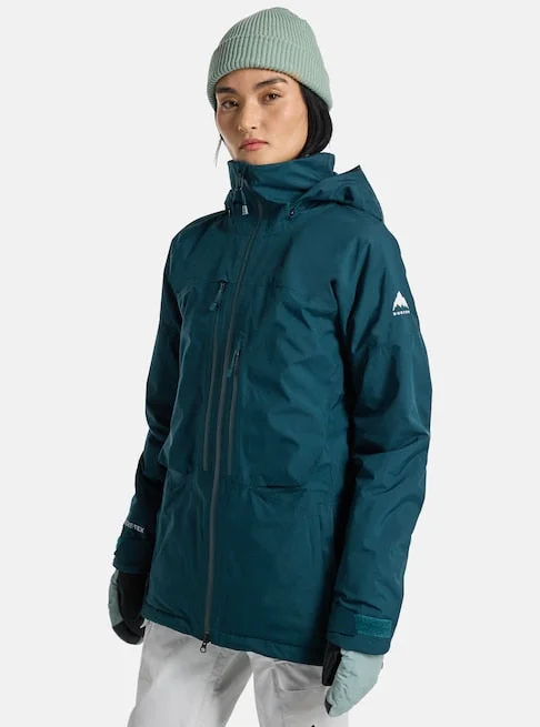 BURTON WOMEN'S GORE PILLOWLINE JACKET 2025 Nylon Fabric Polyester Fabric Spandex Fabric BURTON WOMEN'S GORE PILLOWLINE JACKET 2025 Nylon Fabric Polyester Fabric Spandex Fabric
