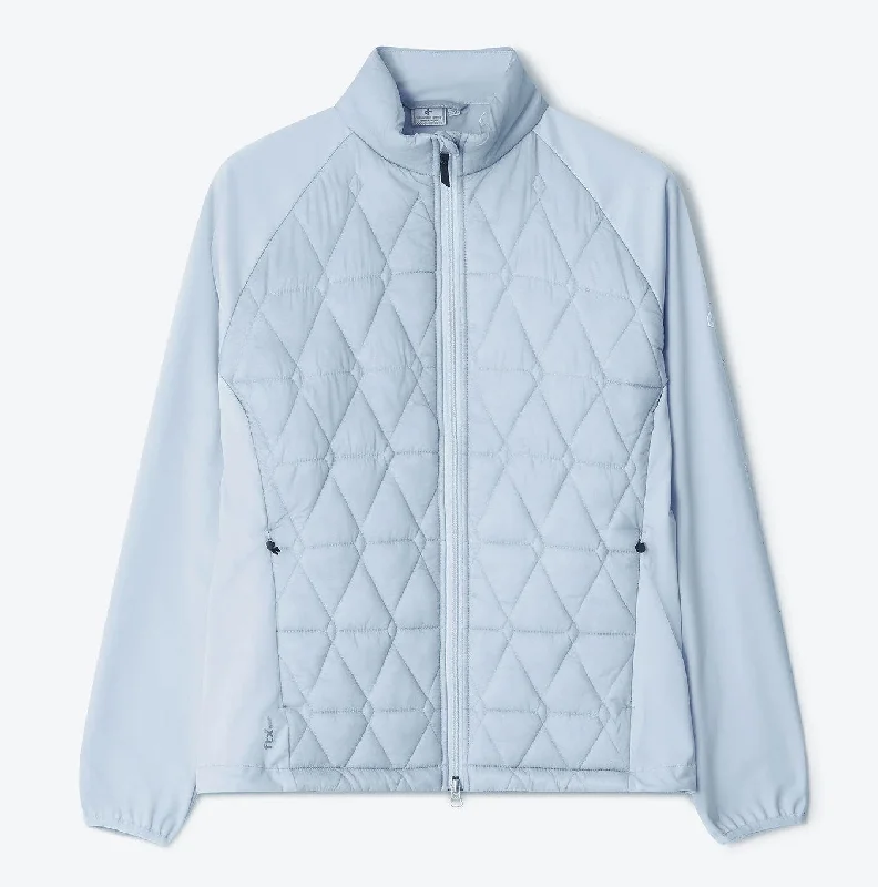 Cross Women's PRIMUS QUILTED JACKET - XENON BLUE Faux Fur Fabric Real Fur Fabric Shearling Fabric Cross Women's PRIMUS QUILTED JACKET - XENON BLUE Faux Fur Fabric Real Fur Fabric Shearling Fabric