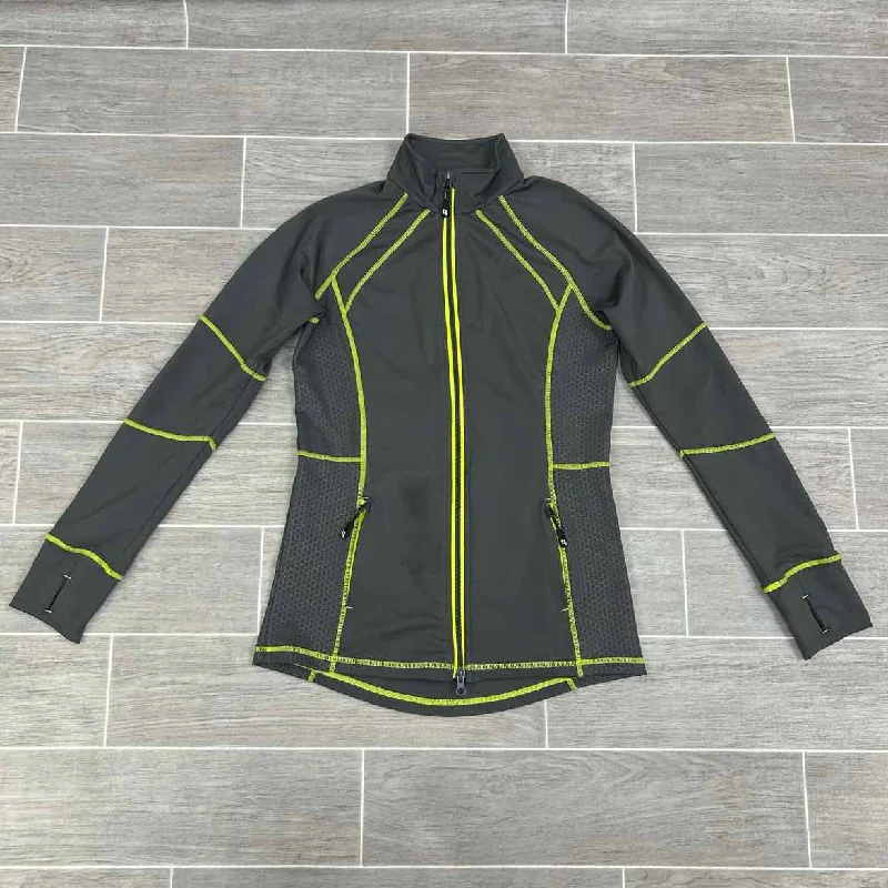 Dover Saddlery Long Sleeve Zip Up Jacket, Women's XSmall Nylon Fabric Polyester Fabric Spandex Fabric Dover Saddlery Long Sleeve Zip Up Jacket, Women's XSmall Nylon Fabric Polyester Fabric Spandex Fabric