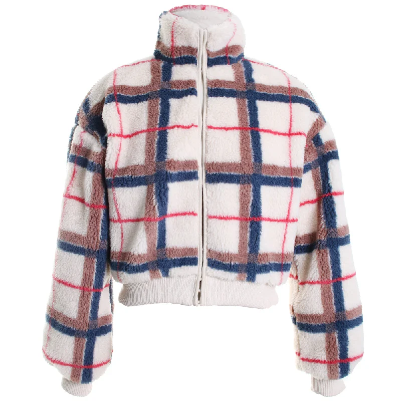 Hook & Eye Sherpa Jacket Jersey Jacket Tulle Jacket Batik Jacket
