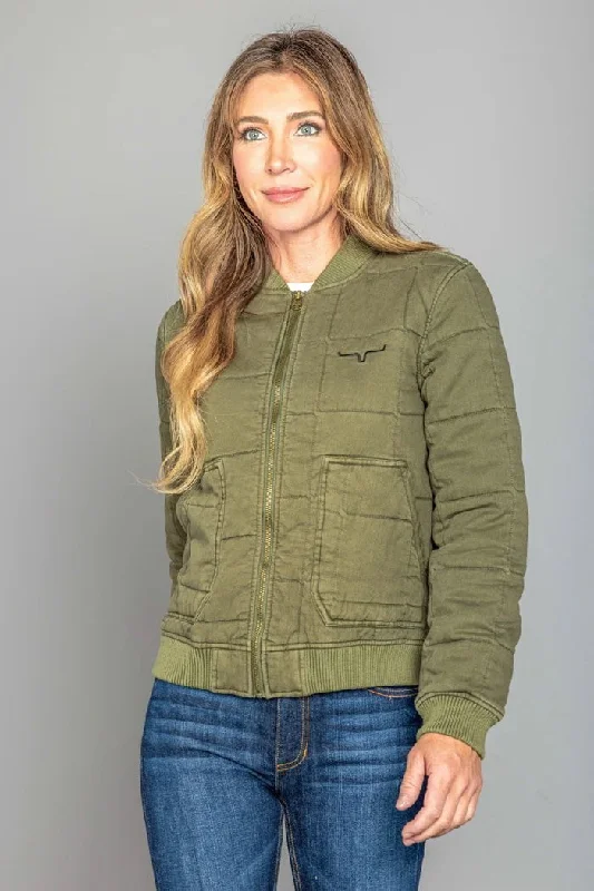 Kimes Ranch Womens Bronc Bomber Sage 100% Cotton Cotton Jacket Faux Fur Jacket Real Fur Jacket Shearling Jacket Kimes Ranch Womens Bronc Bomber Sage 100% Cotton Cotton Jacket Faux Fur Jacket Real Fur Jacket Shearling Jacket