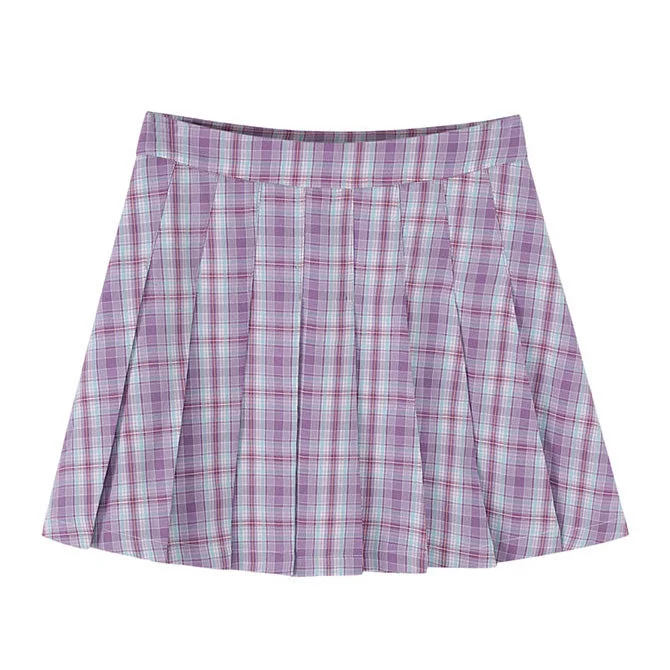 Maggie Plaid Mini Skirt maxi skirt elegant
