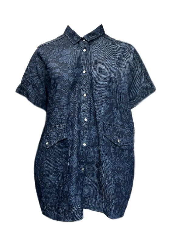 Marina Rinaldi Women's Navy Campana Denim Jacket Size 22W/31 NWT Stand-Up Collar Roll-Neck Collar Turtle Neck Marina Rinaldi Women's Navy Campana Denim Jacket Size 22W/31 NWT Stand-Up Collar Roll-Neck Collar Turtle Neck
