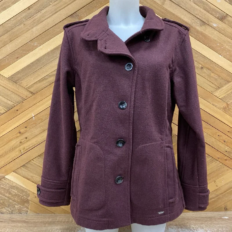MEC - Women's Casual Wool-Blend Jacket: Burgundy-women-LG Jersey Jacket Tulle Jacket Batik Jacket MEC - Women's Casual Wool-Blend Jacket: Burgundy-women-LG Jersey Jacket Tulle Jacket Batik Jacket