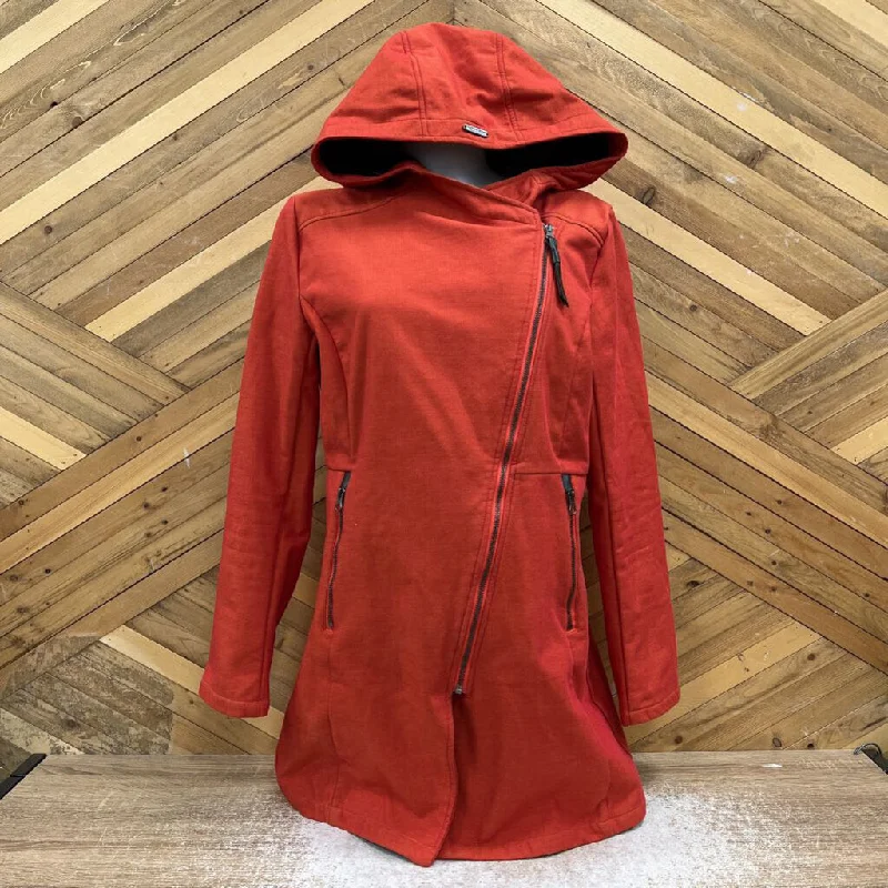 Mia Melon - Women's Houston Long Softshell Jacket - MSRP $312: Orange-women-LG Denim Jacket Leather Jacket Suede Jacket Mia Melon - Women's Houston Long Softshell Jacket - MSRP $312: Orange-women-LG Denim Jacket Leather Jacket Suede Jacket