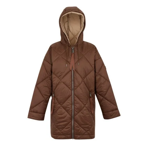 Regatta Womens/Ladies Emila Quilted Jacket Cotton Fabric Linen Fabric Terry Fabric