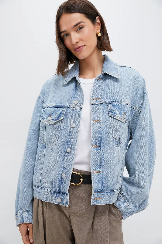 Soul Dalton Balloon Jacket Denim Jacket Leather Jacket Suede Jacket