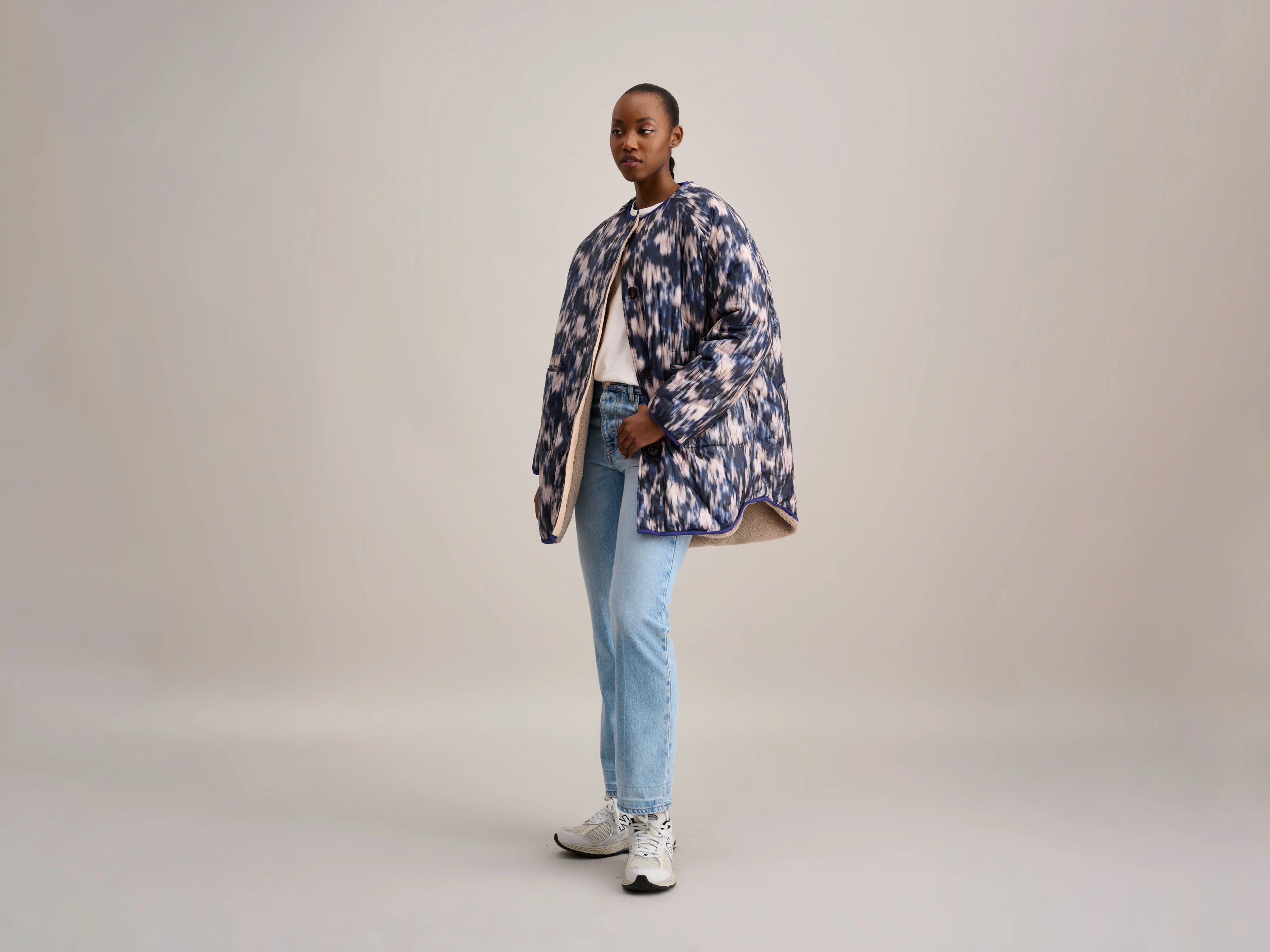 Hamon Jacket (232 / W / COMBO A) Chenille Jacket Brocade Jacket Lace Jacket