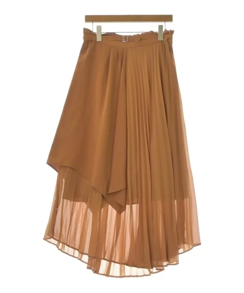 AMERI Long/Maxi length skirts velvet skirt plush