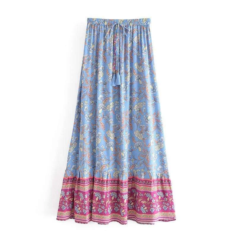 Alita Maxi Skirt slim fit skirt
