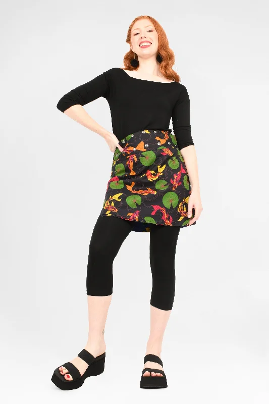 Aluula Short Reversible Button Skirt wool skirt breathable