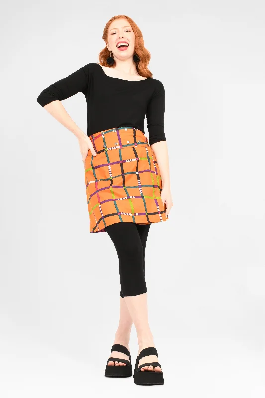 Aluula Short Reversible Button Skirt velvet skirt sumptuous