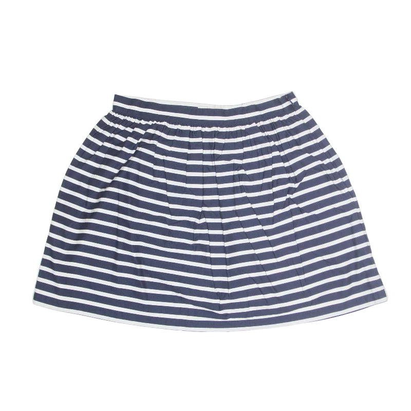 JACK WILLS Nautical Short Flare Skirt Blue Striped Womens UK 10 lace skirt delicate