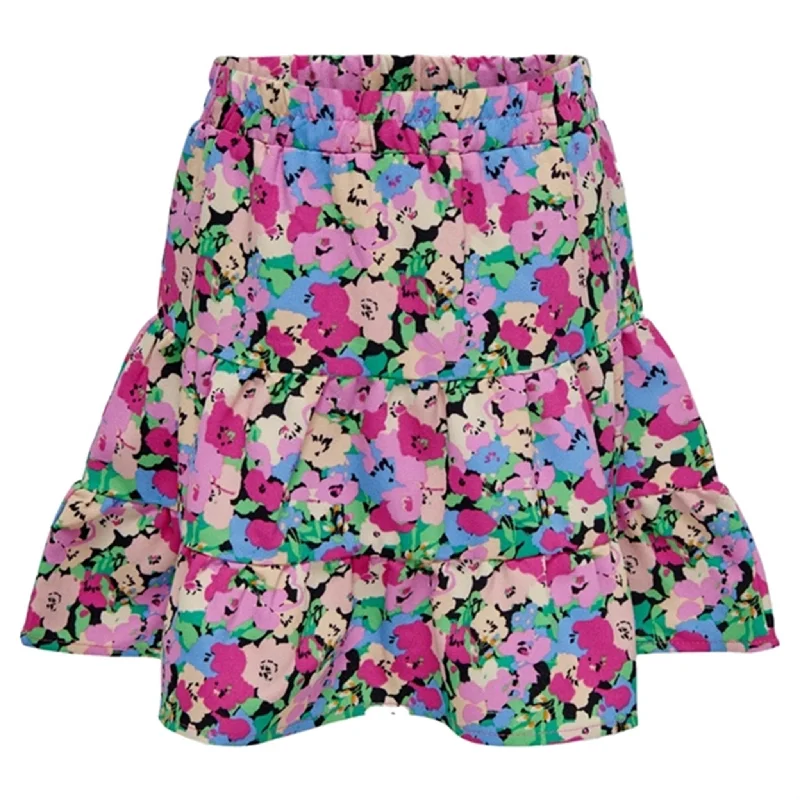 Kids ONLY Black Tilma Cutline Skirt chiffon skirt airy