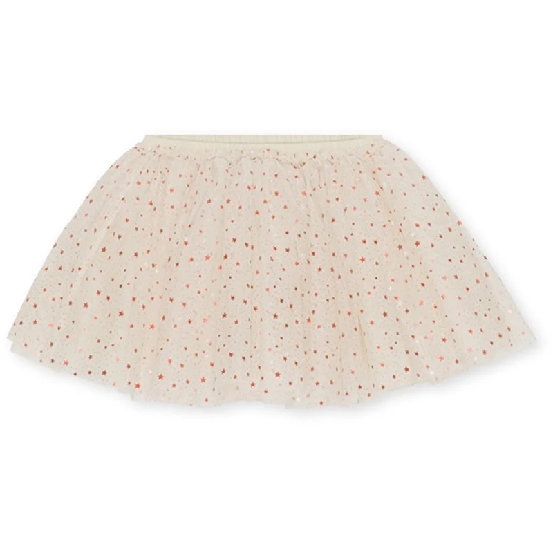 Konges Sløjd Etoile Pink Sparkle Glow Skirt silk skirt sleek
