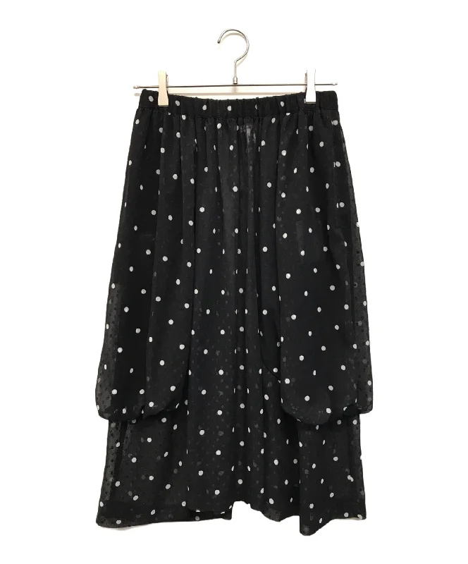 [Pre-owned] COMME des GARCONS COMME des GARCONS Dot Sheer Skirt RJ-S006 denim skirt stylish