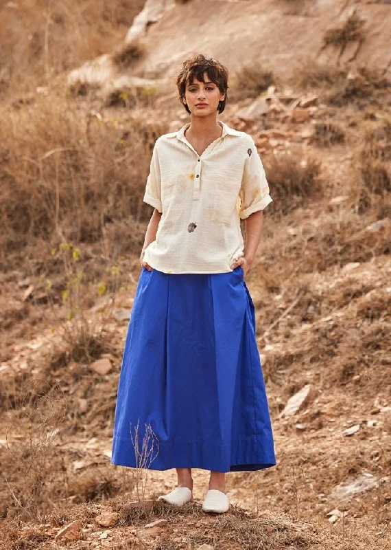 Tez Neela Skirt leather skirt refined